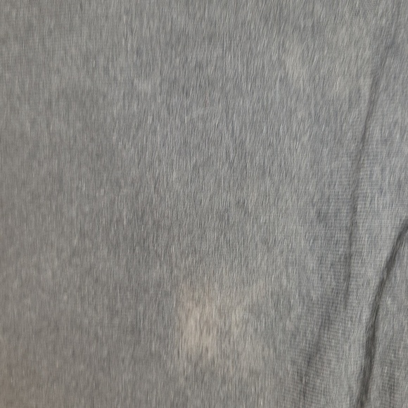 Victoria Sport Grey Long Sleeve Sheer Back Twist Front Cutout Crop Sports Top - Picture 12 of 13